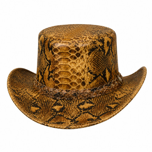 Python print leather cowboy - leather,