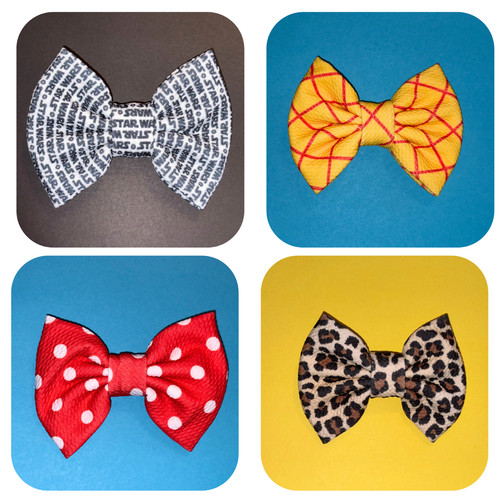 Disney inspired hair bows - hair, star