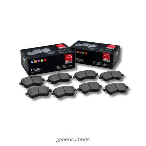 Apec black front - front, rear