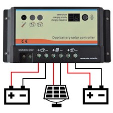 DUAL BATTERY SOLAR CHARGE