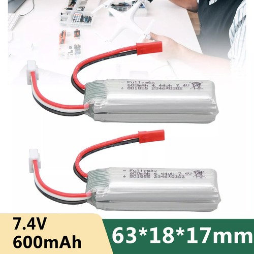 2pcs 600mah large - 2pcs,