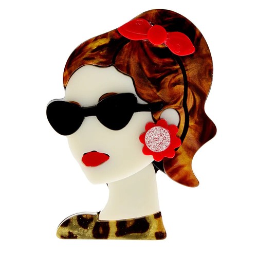 Fashion acrylic portrait girl - fashion,