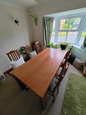 Elegant Hardwood Dining Table