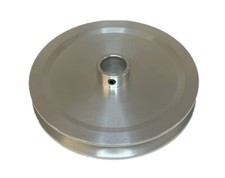 5" ALUMINIUM VEE PULLEY NEW