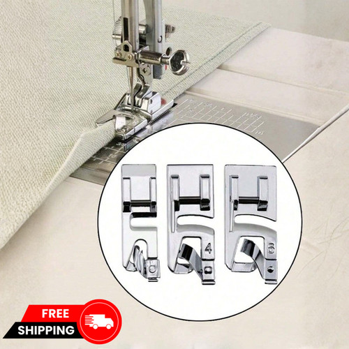 3pcs rolled hem presser - hem,