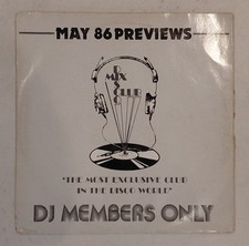 DMC MAY 86 PREVIEWS DISCO MIX