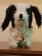 Farnell's Alpha Toys Small Dog Soft Toy (Mohair)  Antique Vintage