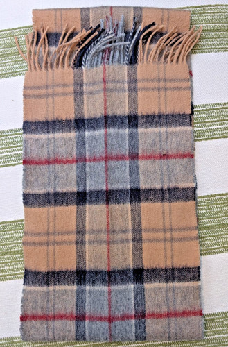 Barbour tartan lambswool scarf - tartan,