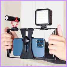 Video Camera Cage Stabilizer Mount Holder Handheld Frame Film Rig Vlog Phone