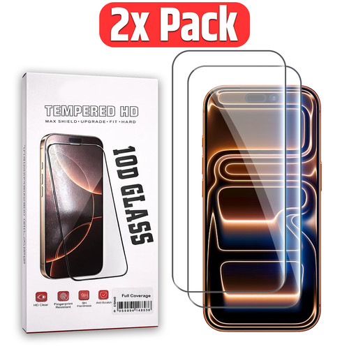 2pack tempered glass screen - tempered,