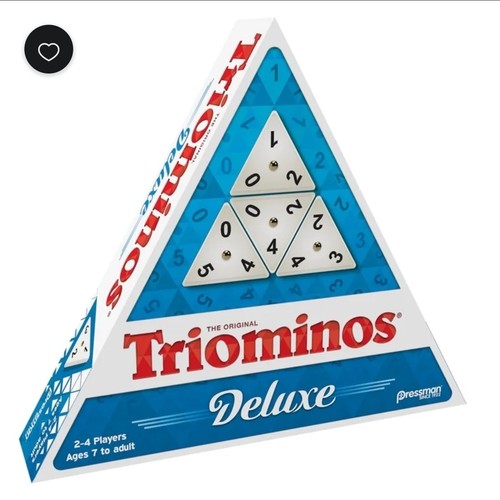 Pressman deluxe tri ominos - pressman, tri-ominos