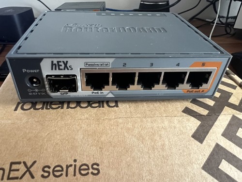 Mikrotik hex rb760igs - mikrotik,