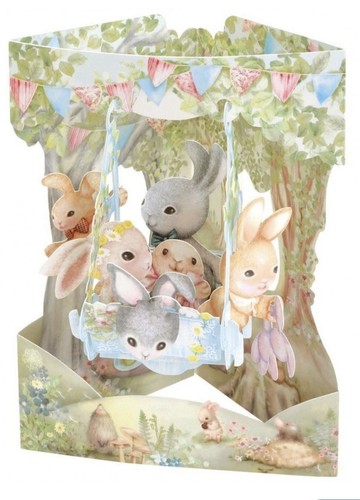 Santoro greeting swing card - swing,
