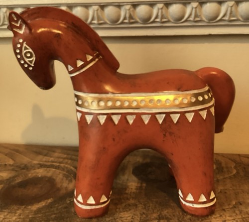 Vintage swedish horse - horse, in
