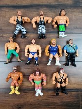 Vtg 90s WWF Hasbro 10 Figure