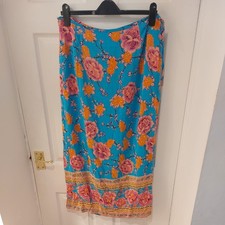 EAST Silk wrap Maxi Skirt uk