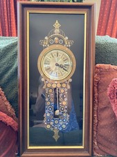 Ken Broadbent unique hand built collage clock circa late 1970s