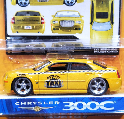 Jada chrysler 300c yellow - chrysler,