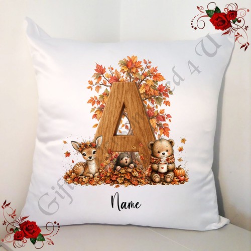 Personalised white cushion - personalised, 18"