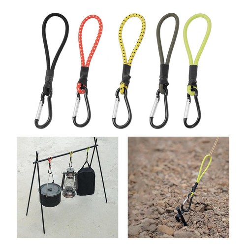 Bungee cord with carabiner - cord,