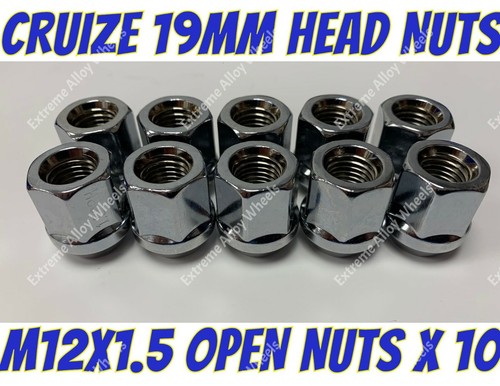Alloy wheel nuts open - open, x
