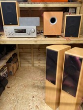 Amazing deal:  speakers, amplifier and subwoofer all together 11 items