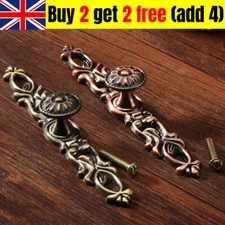 Hot Antique Brass Door Cupboard Cabinet Wardrobe Furniture Kitchen Pull Handle