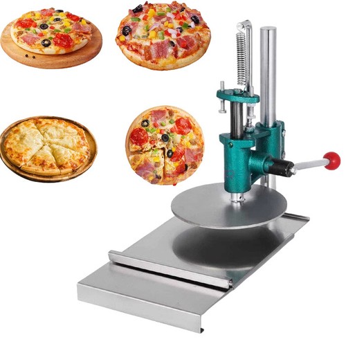 Manual pizza dough press - dough,