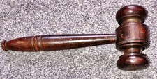 Vintage Wooden Gavel