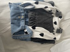 X2 Dungaree Dresses Blue Denim