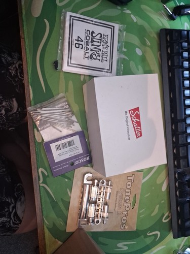 Job lot guitar parts - job,