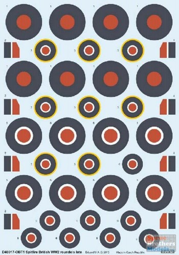 Edud48017 eduard decals - eduard,