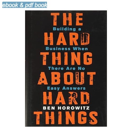 The hard thing about - thing,