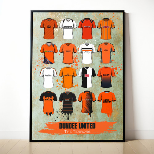 Dundee united painted - dundee,