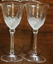 Pair of Cristal J G Durand