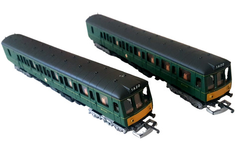Lima dmu class 117 - dmu, green