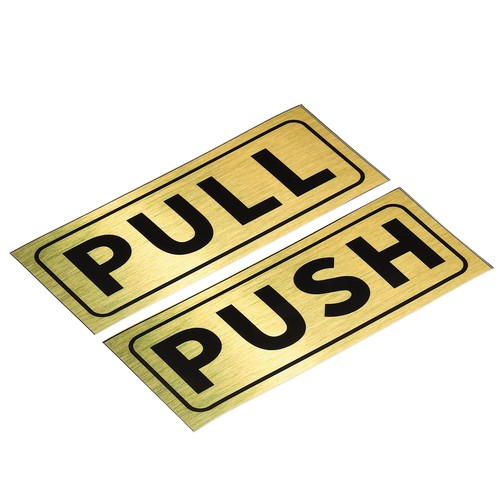 Push pull door sign 1set - sign,1set, 5"x