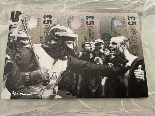 Penny stencil art - ,