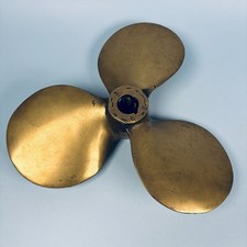 BRASS PROPELLER STUART THREE
