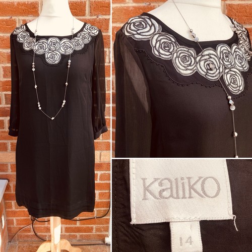 Kaliko size black white - black,