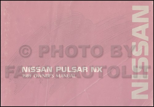 1989 nissan pulsar - 1989, owners