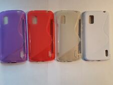 TPU gel, silicone phone case, cover to fit LG Google Nexus 4 - E960 model