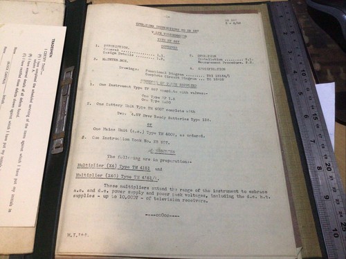 Marconi operating instructions - operating,