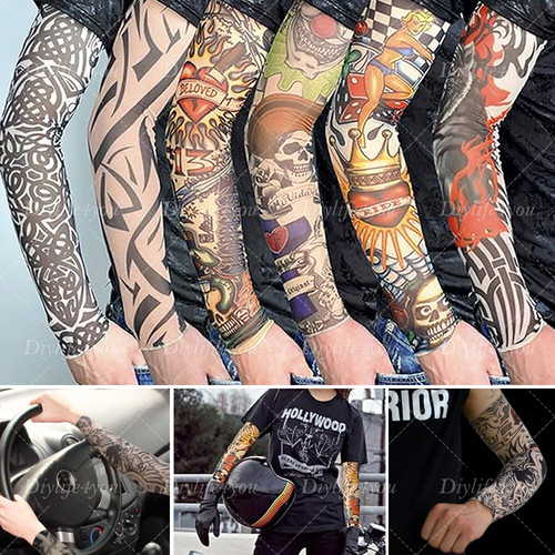 12pack tattoo sleeves - tattoo, mens