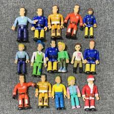Random 3PCS Fireman Sam Figure Toys Cute PVC Action Figure Doll Toys No repeat