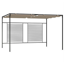 Gazebo with Retractable Roof