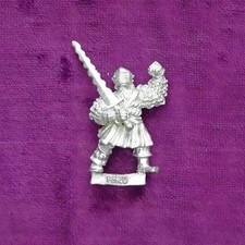 Warhammer Empire Captain Hero Greatsword Kight Helm OOP Metal 4th Edition, 1992