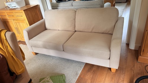 Seater camel coloured fabric - 2-seater,