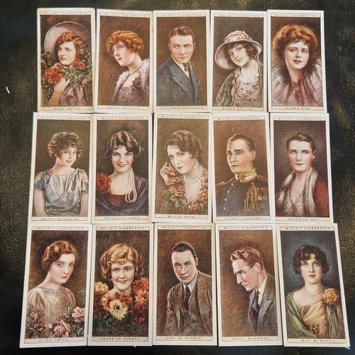 1928 full set wills cinema - set,