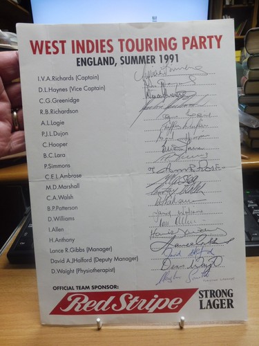 West indies cricket tour - indies,